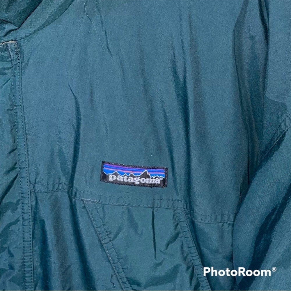 Vintage Patagonia 90s 1990s Green Winter Coat Men’s large - Picture 3 of 8